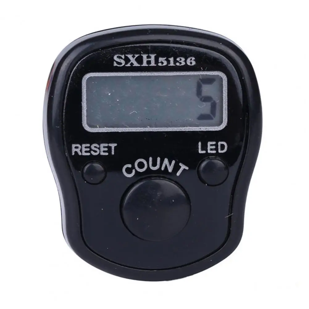 Electronic Counter High Sensitivity Mini Screen Plastic Digital 5 Digit Hand Tally Counter for Home