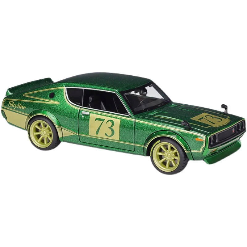 Maisto 1:24 Nissan Skyline 2000 GT-R 1973 Supercar Alloy Car Model Diecasts & Toy Vehicles Collect Car Toy Boy Birthday gifts