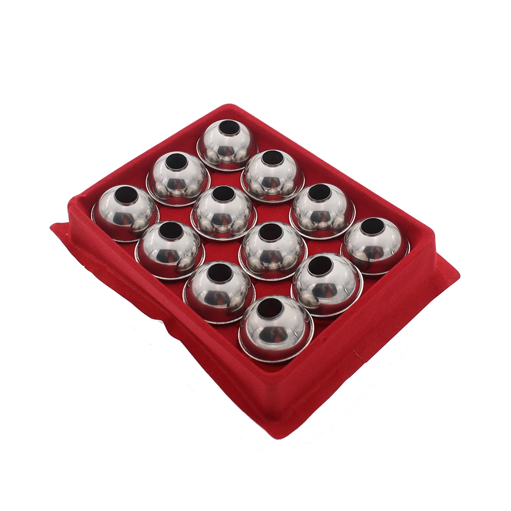12PCS 30*29*9.5 Stainless steel ball float magnetic 30*29*9.5floating magnetic float level switch small accessories