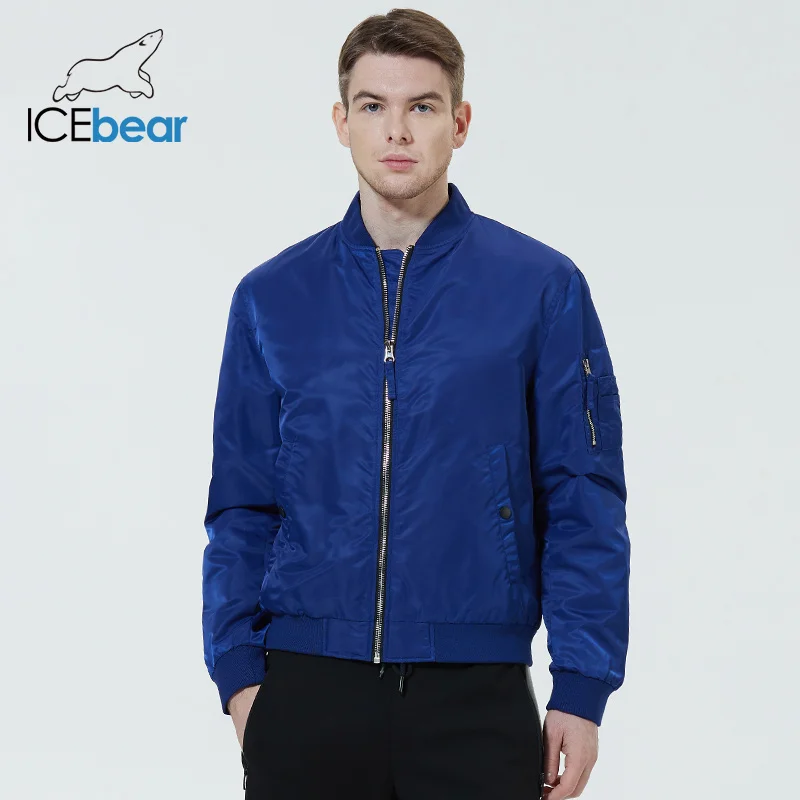 ICEbear 2023 New fall men\'s short fashion flight coat men\'s clothing high-quality brand jacket MWC20706D