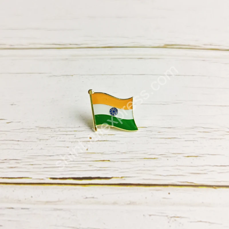 India National Flag Embroidery Patches Badge Shield And Square Shape Pin One Set On The Cloth Armband Backpack Decoration Gifts