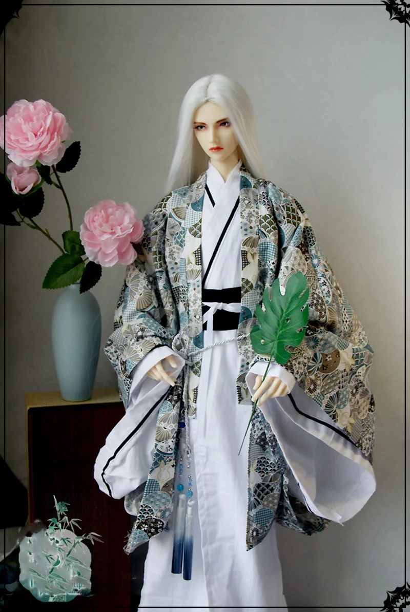 

1/4 1/3 BJD Clothing Accessories Ancient Costume Yukata Japanese Kimono Set For BJD/SD MSD SD13 Girl SSDF ID75 Strong Uncle Doll