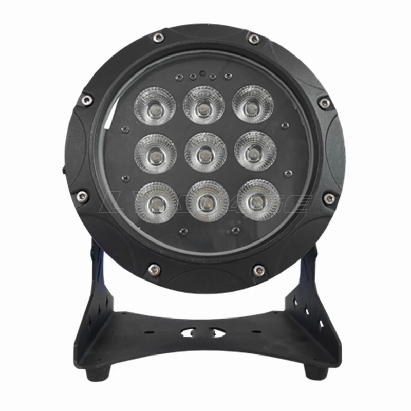 

6in1 RGBWA UV Wireless 2.4G DMX IP65 Floor Uplight Waterproof Battery Powered LED Par CAN Light