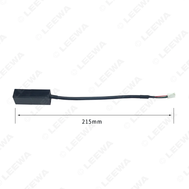LEEWA Car Radio Audio 4Pin Connector to USB Input Wire Adapter For Honda CRV City Mitsubishi ASX USB Cable #CA6366