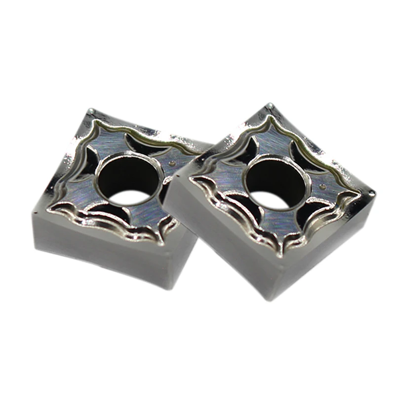 10 Buah SNMG120404 HA H01 Alat Pemotong Sisipan Pisau Pemotong Aluminium SNMG 120404 Alat Balik Eksternal Alat CNC AL + Kayu Paduan Timah