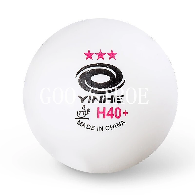 YINHE 3-Star Y40+ H40+ Table Tennis Balls (3 Star, New Material 3-Star Seamed ABS Balls) Plastic Poly Ping Pong Balls