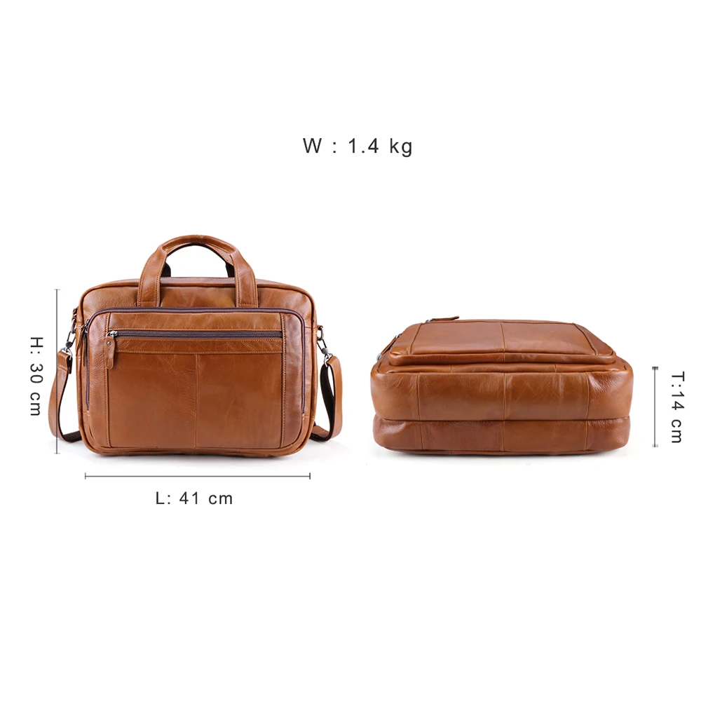 Imagem -03 - Joyir Bolsa de Couro Genuíno Masculina Bolsa Crossbody para Viagem Bolsa Mensageiro de Marca com Alça de Ombro Bolsa de Viagem de Alta Qualidade