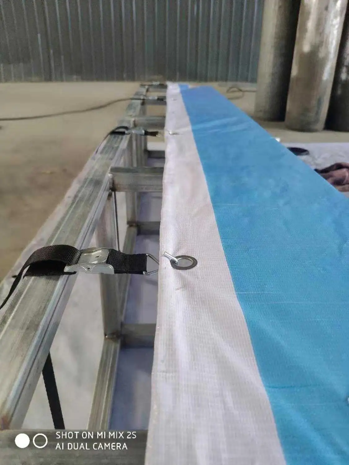 Wedding Props Truss Self Tightening Strap Self-locking Buckle Nylon Belt Spring Hook Length Adjustable Truss Quick Fixing Strap