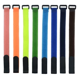 Nylon Hook and Loop Strap Cable Ties 30 40 50 60 80 100cm Length 2 2.5cm Width Self-adhesive Reusable Cord Tidy PC TV Organizer