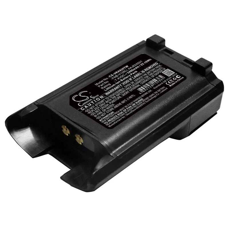 Replacement Battery for Vertex  VX-820, VX-821, VX-824, VX-829, VX-870, VX-920, VX-921, VX-924, VX-929, VX-970, VX-P820