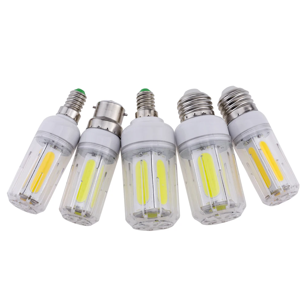 Imagem -03 - Super Bright Led Cob Lâmpadas de Milho Início Lâmpadas de Mesa Iluminação ac 85265v 110v 220v 12w 16w E27 E14 E12 E26 B22