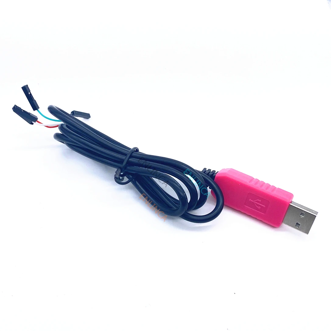 Original 1M CP2102 USB To UART TTL Cable Module 4 Pin 4P Serial Adapter Download Cable Module For Win10 For  Raspberry Pi