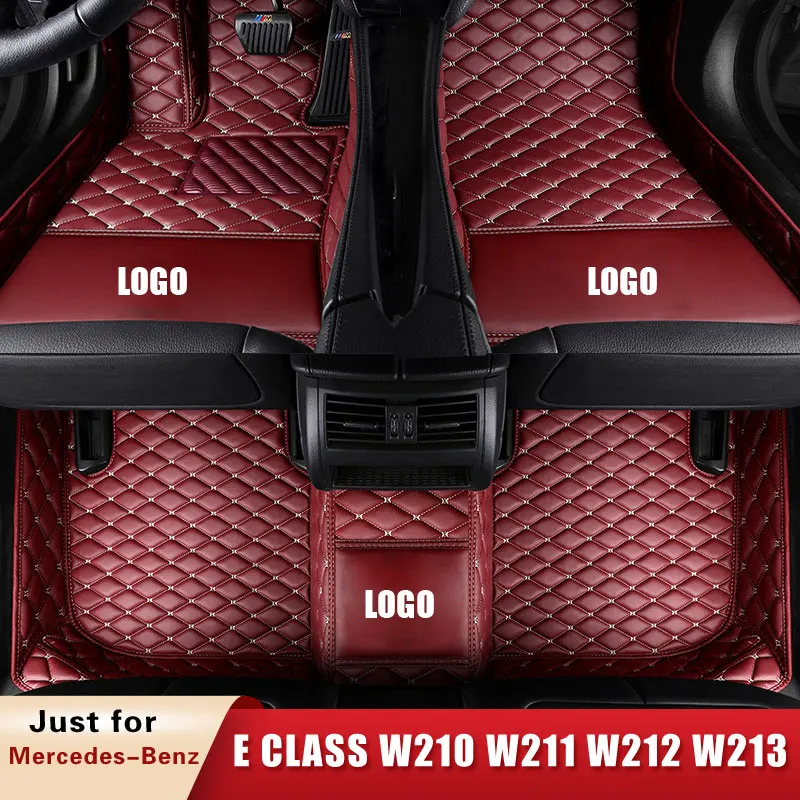 

Car Floor Mats for Mercedes-Benz E Class Klasse Clase Classe E W210 W211 W212 W213 Coupe Sedan Estate Convertible Saloon Custom