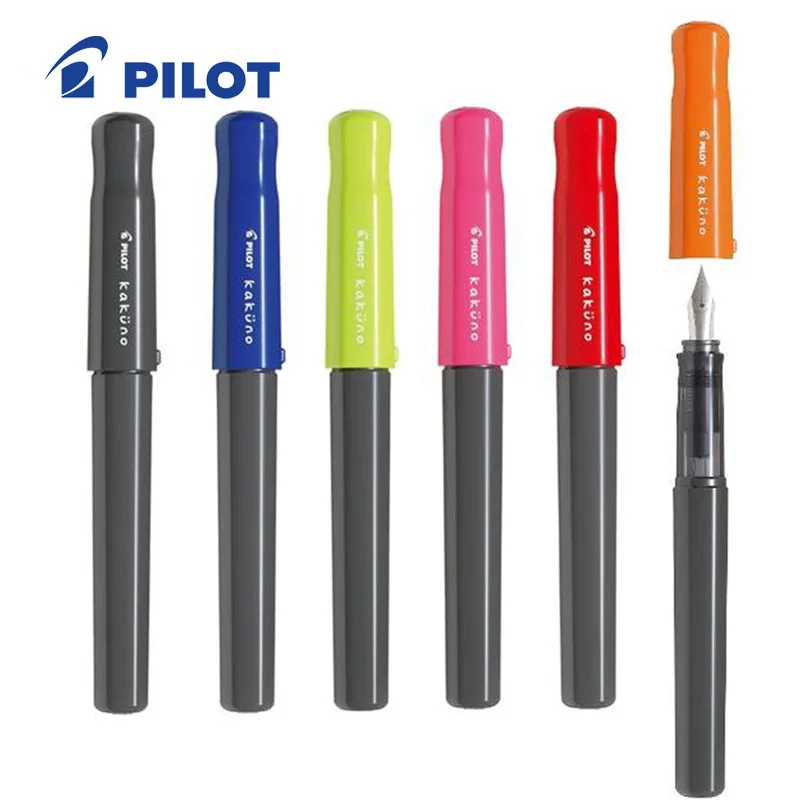 1pcs Japan PILOT fountain pen Smile pen KaKuno Wannian student pen Practice calligraphy pen FKA-1SR Ink con-50