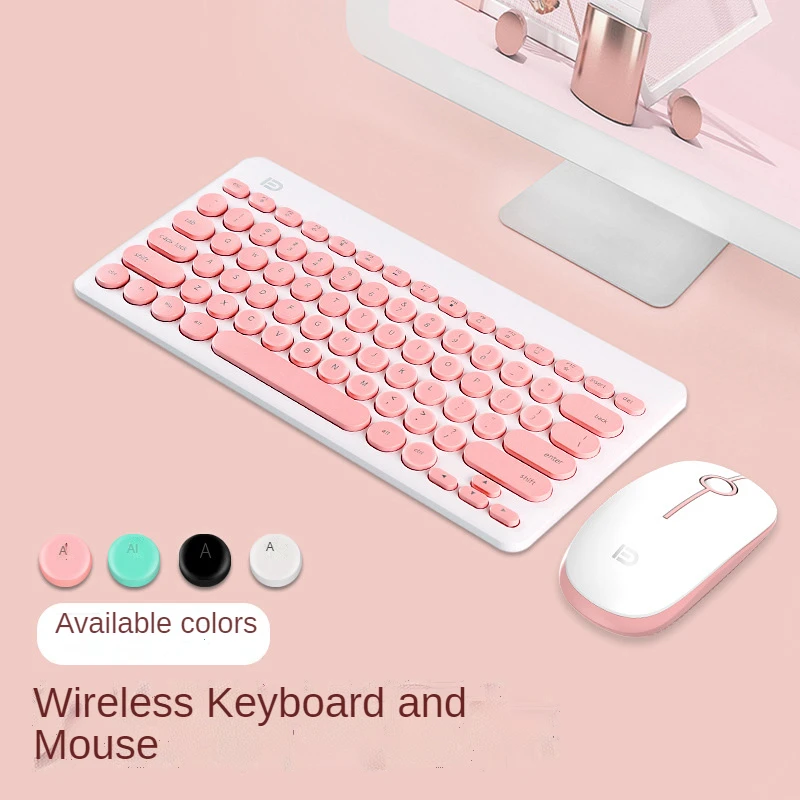 Mini teclado sem fio e mouse conjunto para notebook laptops tablets telefone escritório em casa acessórios do portátil