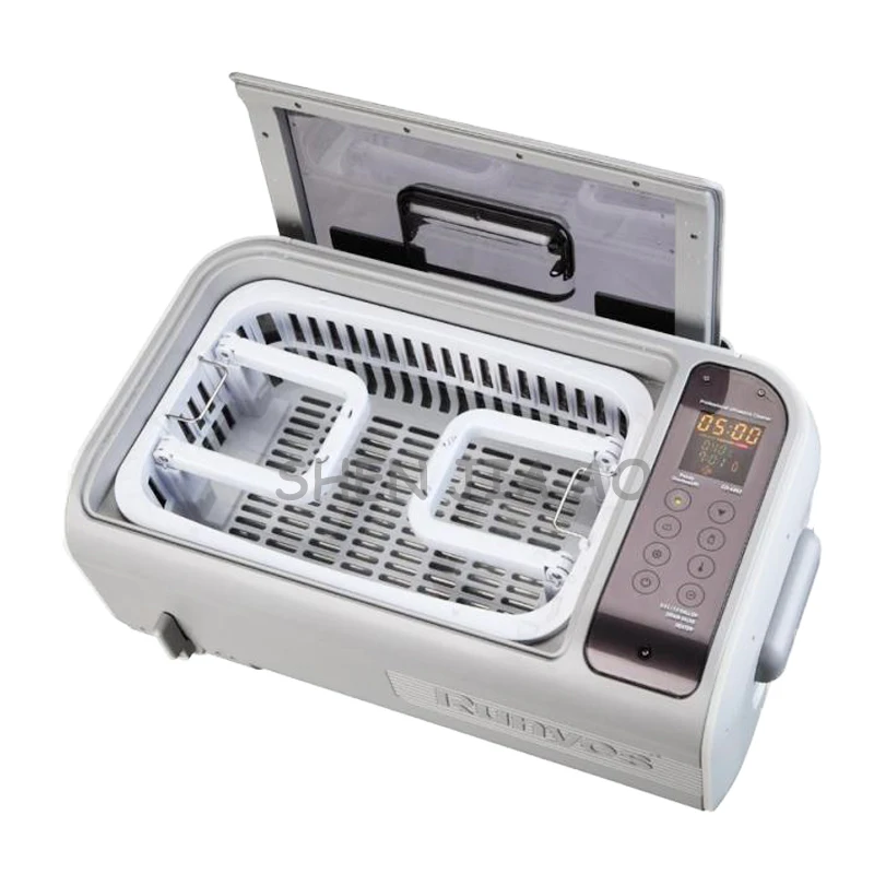 6L desktop ultrasonic cleaning machine jewel  false teeth  ultrasonic cleaners 220V 300W