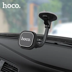 Hoco supporto magnetico universale per telefono in auto per iPhone 12 supporto per telefono parabrezza per cruscotto a ventosa forte per Samsung S20