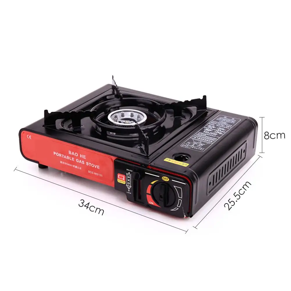 Outdoor Portable Butane Gas Stove Cassette Magnetic Fire Boiler Stove Adjustable Firepower Coalgas Gas Stove For Camping Picnic