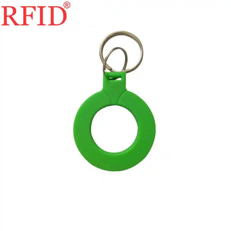ID 125KHZ EM4100 Read Only Keyfob RFID Waterproof llavero Porta Chave Card Proximity Chip Keychain Badge Token Many Color Select