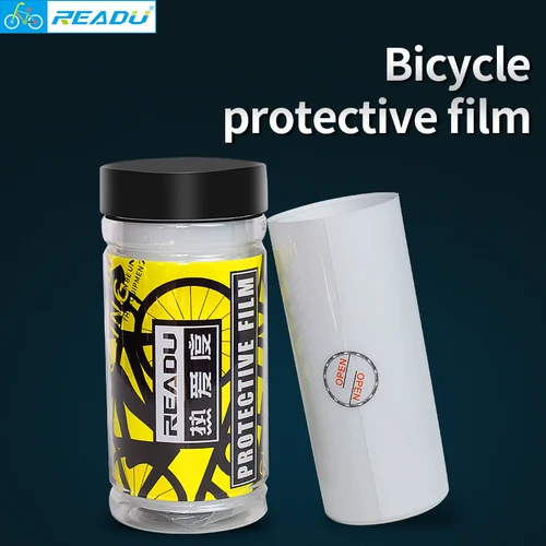 Pegatina de protección para cuadro de bicicleta de montaña y carretera, pegatina para bicicleta, película protectora de pintura para bicicleta, calcomanías protectoras mate y brillante
