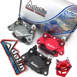 Adelin ADL-17 motorcycle 34mm double piston Rear brake calipers 84mm mounting for Honda Yamaha Ducati Kawasaki Vespa RSZ Modify