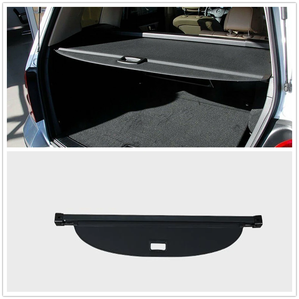 For Mercedes Benz X204 GLK-Class GLK200 GLK220 GLK300 GLK350 2009-2015 Rear Trunk Cargo Cover Shade Luggage Storage Curtain Tray