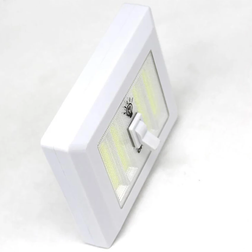 Luz ultra brilhante magnética da noite do armário sem fio do interruptor iluminado da parede do diodo emissor de luz da espiga para corredores, quartos a pilhas