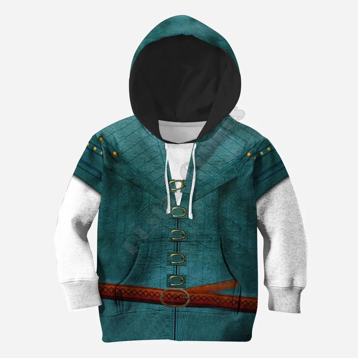 Flynn Rider 3d printed Hoodies kids Pullover Sweatshirt Tracksuit jacket t shirts Halloween Cosplay Boy GIRL