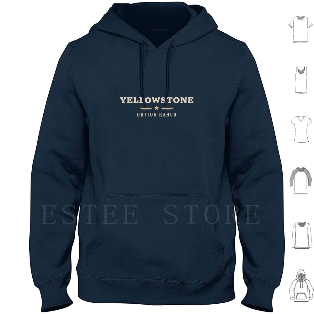 Yellowstone Dutton Ranch Hoodies Long Sleeve Yellowstone Tv Show Dutton Ranch Yellowstone John Dutton Ranch Cowboy