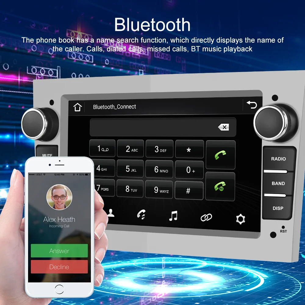 LeeKooLuu Autoradio 2 din Android 10.0 Multimedia Player Car Radio GPS For Opel Astra J H Vauxhall Vectra Antara Zafira b Corsa