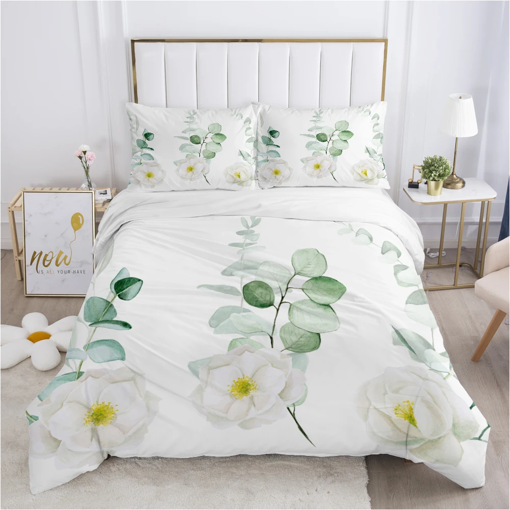 Nordic Bedding Set with Pillow Case, King and Queen Cover, Luxury Bedding Set, Queen Cover, Roupa de cama, Nordic Bedclothes, 240x260, 50x75, 50x80