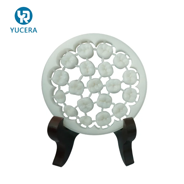 Yucera OEM 치과용 지르코니아 블록 다층 크라운, 3D CADCAM 3D 프로, 치과 실험실용 다층 지르코니아 블록