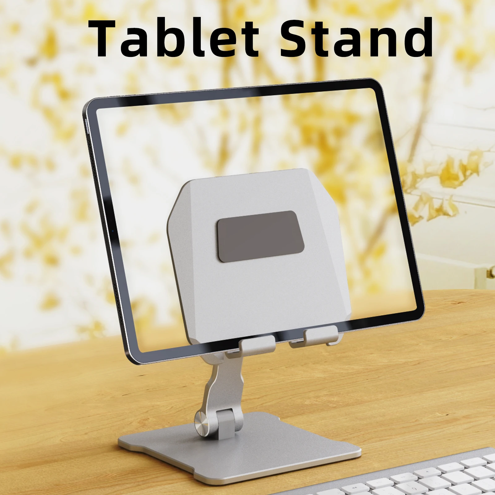 

Portable Folding Metal Tablet PC Stand Multi Angle Desk Mount Holder For iPad Air Pro Mini Samsung Tab Mipad Matepad Mobilephone