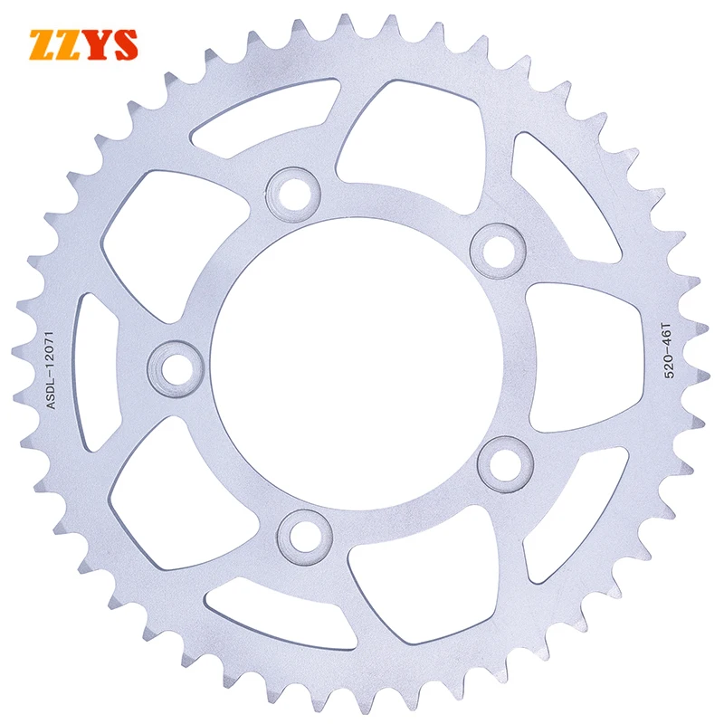 520 46T 46 Tooth Motorcycle Rear Sprocket Gam For Ducati Road 800 Scrambler Icon dark 2020 800 Scrambler Italia Independent 2016