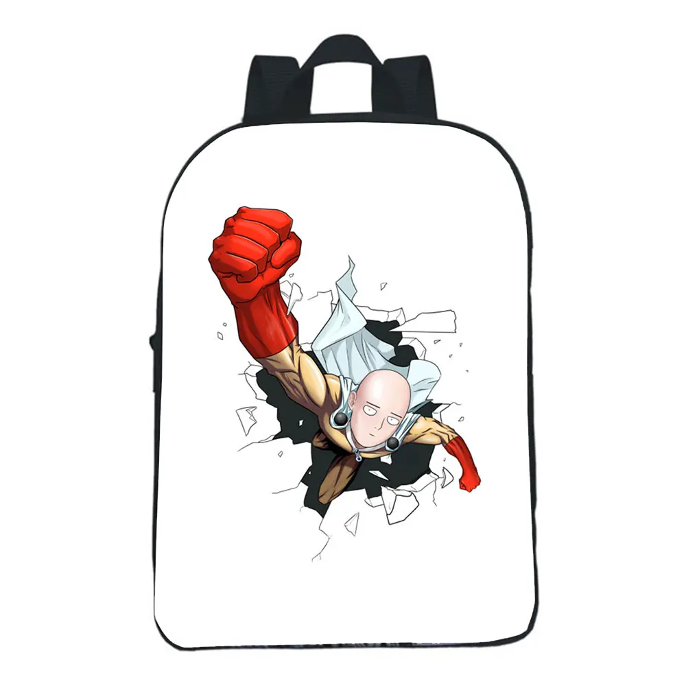 One Punch Man Backpacks Anime Boy Girl Children School Bag Saitama Genos Kindergarten Cartoons Small Backpack