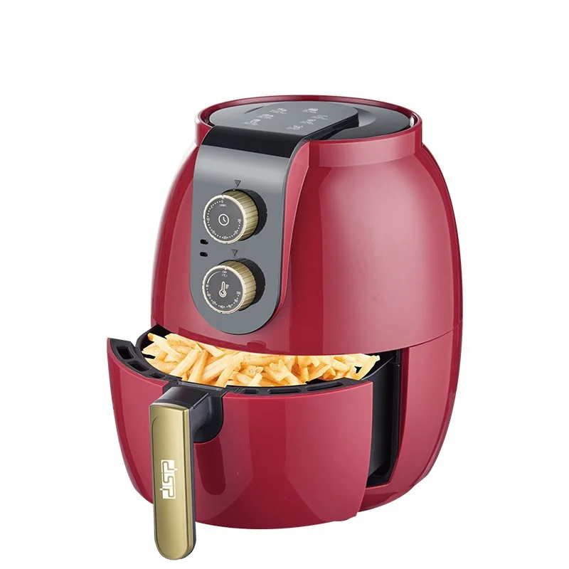 Freidora de aire multifunción, 1300W, 2,6l, pollo sin aceite, freidora de salud, cocina de Pizza, termostato Digital, freír aire profundo eléctrico