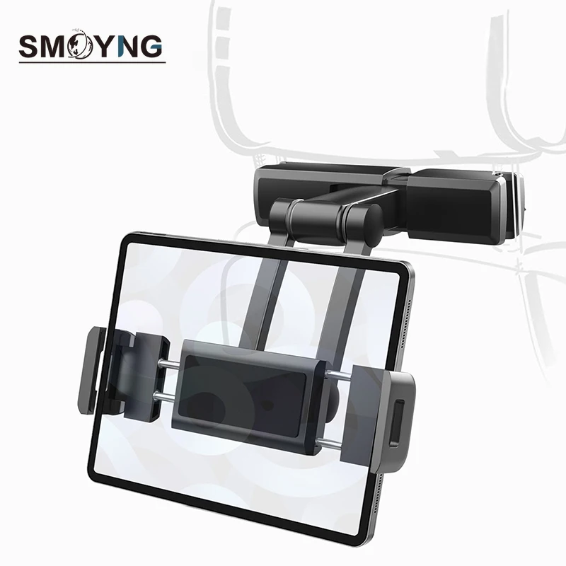 SMOYNG Collapsible Back Seat Headrest Tablet Phone Car Holder Stand Ajustable Support For Xiaomi iPhone iPad Car Mobile Mount