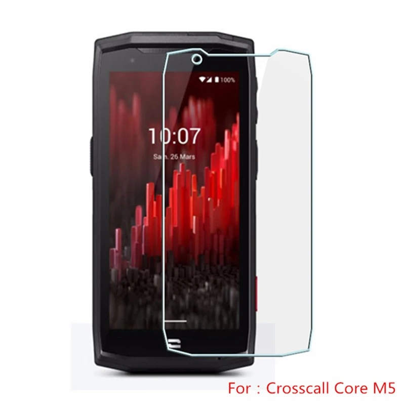 Core M5 Tempered Glass Screen Protector For Corsscall Core M5 Protective Glass on Cristal Templado Crosscall Core M5 Pelicual