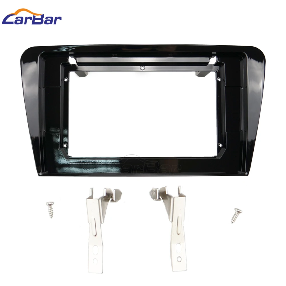 

For Skoda Octavia 2013 10.1 Inch Car Radio Fascia Frame 2-din Dash Trim Kit Stereo Dashboard Tape Recorder Audio Multime Panel