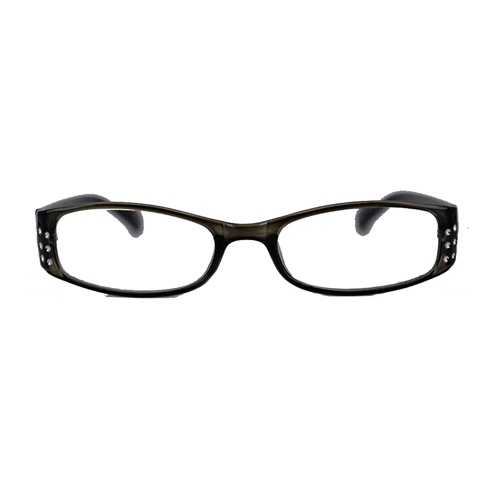 

Retro Reading Glasses Rectangular Black Frame Optical Eyeglasses for Men Women Ultralight Business+1+1.5 +2 +2.5+3 +3.5 +4