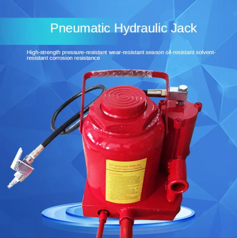 20T Pneumatic Hydraulic Jack Pneumatic Lifter Bracket Support Jack Auto Repair Tool