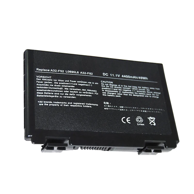 LMDTK New Laptop Battery For Asus F52 F82 K40 K50 K40E K51 K60 K70 Series 90-NVD1B1000Y A32-F52 A32-F82 6 CELLS