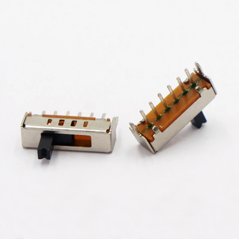 10 Chiếc SS14D01 Tặng Công Tắc Interruptor Cầu Trượt Mini Công Tắc 6pin