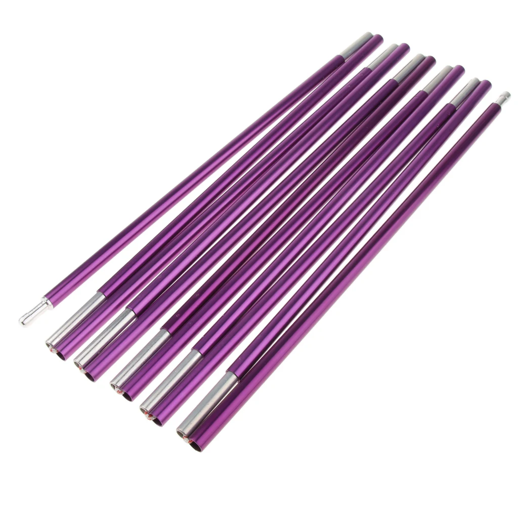 Image of Aluminium Legierung Rucksack Markise Zelt Pole Bar Reise Camping Ersatz Ersatz Zelt Pole Zelt Zubehör 8,5-11MM 320-480CM