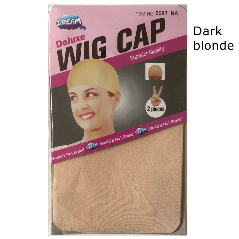 20pcs Dark Beige Wig Caps Stretch Mesh Hair Net