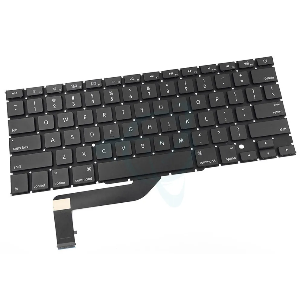 Clavier A1398 pour Macbook Pro Retina de 15.4 Pouces, Ordinateur Portable, MC975, MC976, ME664, ME665, ME293, ME294, Flambant Neuf, 2012-2015