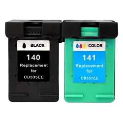 Vilaxh Ink Cartridge for HP140 141 for HP Photosmart C4280 C4250 C4210 C4340 C4410 C5240 Deskjet D4260 D4360 Printer