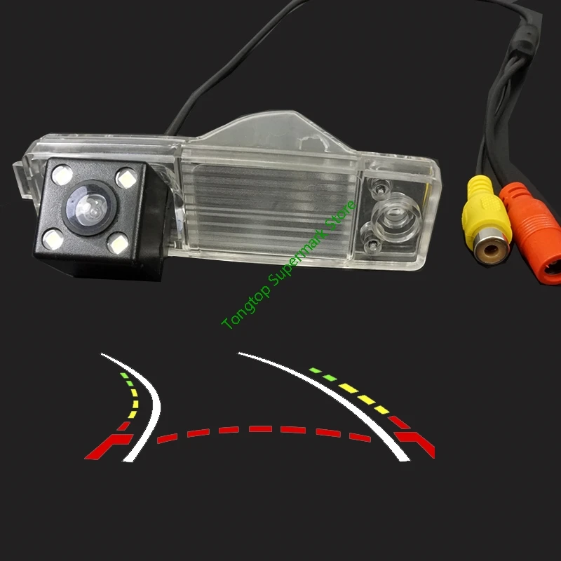 CCD 600Line Dynamic Trajectory Tracks Rear View Camera for Toyota Highlander Hover G3 Coolbear Hiace Kluger Lexus RX300