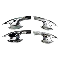 Abs Plastic Chrome Door Handle Bowl Trim Cover for Hyundai I10 I 10 Grand I10X 2014 2015 2016 2017 2018 Car Styling Accessories