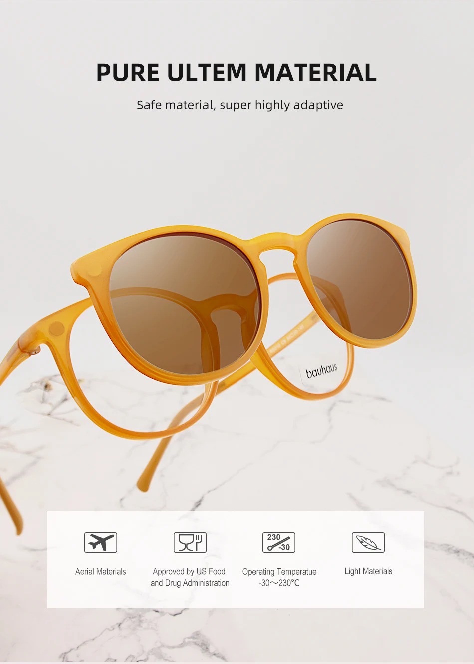 RS010 Benutzerdefinierte Männer Frauen Polarisierte Optische Magnetische Sonnenbrille Clip Magnet Clip auf Sonnenbrille Polaroid Clip auf Sonnenbrille – Detail 4